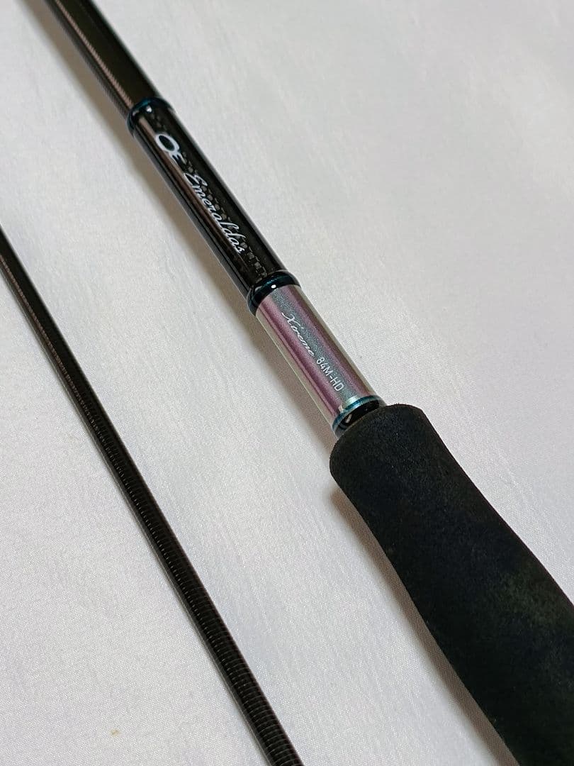 らいでぃん エメラルダス EX 84M-HDグリップに使用感あり