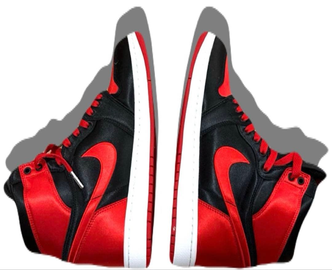 NIKE AIR JORDAN 1 High OG satin BRED 新品