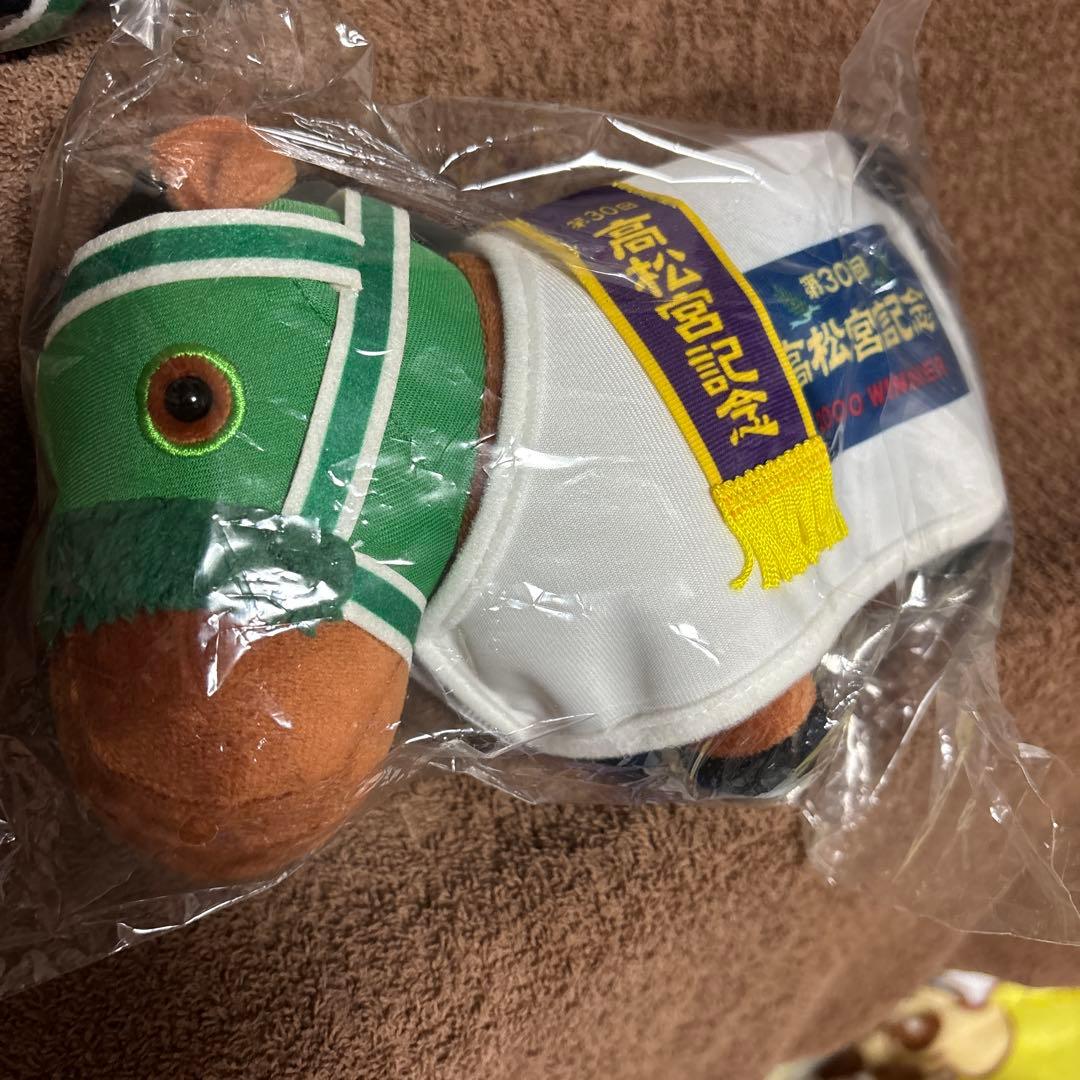 入手困難DMMスクラッチ サラブレッドコレクション馬服ぬいぐるみ3種セット