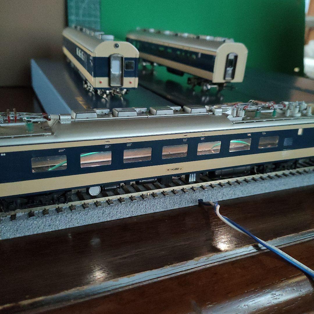 カツミ模型店HOゲージ　581系電車中間車4両セット