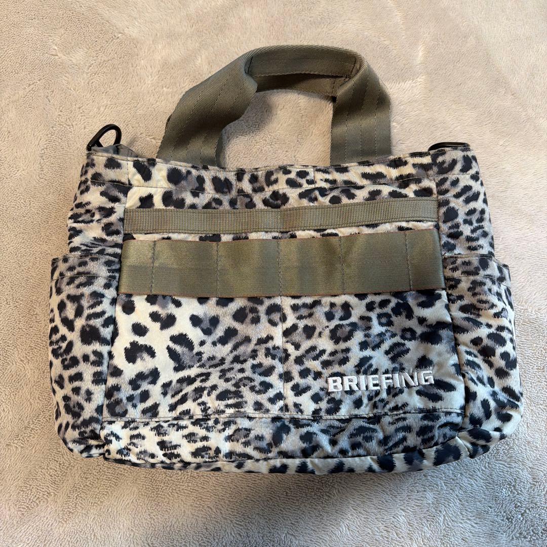 値下げ　BRIEFING ヒョウ柄 カートバッグ