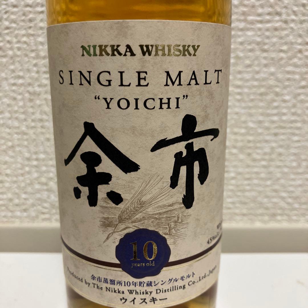 NIKKA シングルモルト 余市 10年 180ml