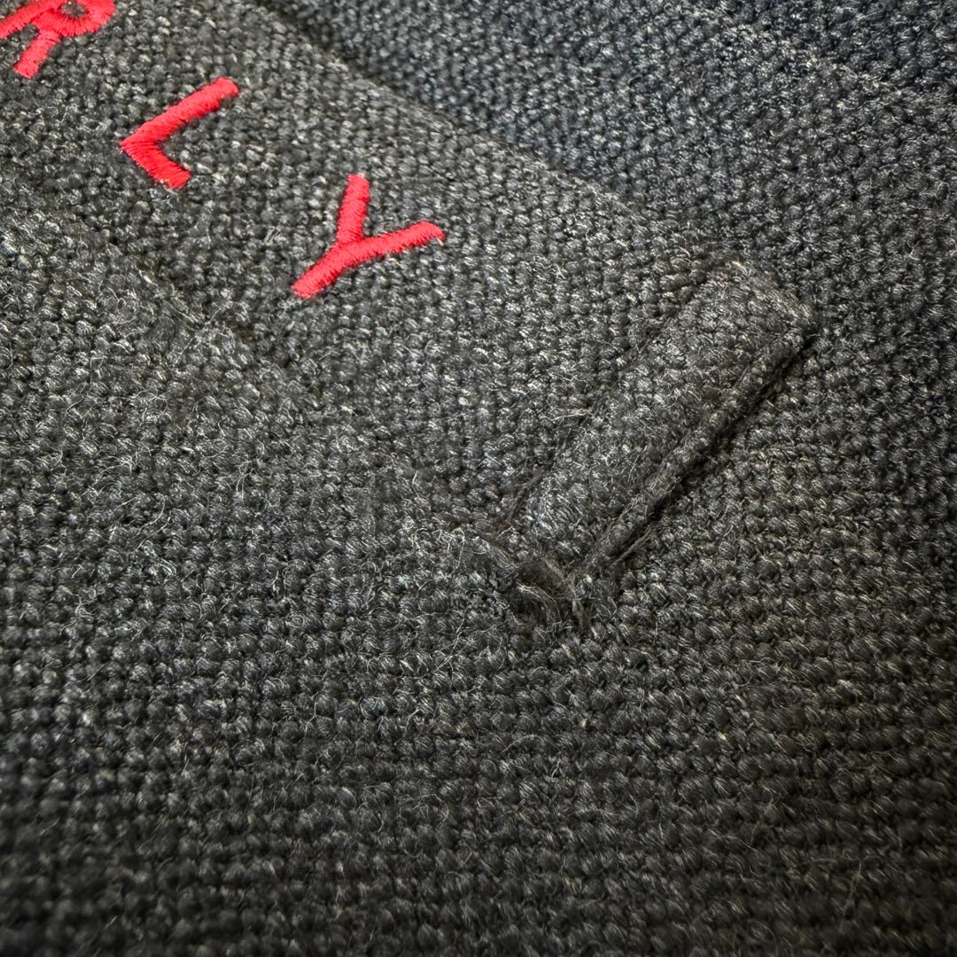 パーリーゲイツ　パンツ　L〜XL相当 グレー　コットン素材　チャコールグレー　5