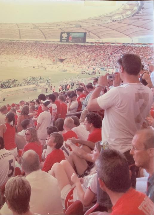 イングランド家族席チケット半券'06WCベスト16対エクアドル