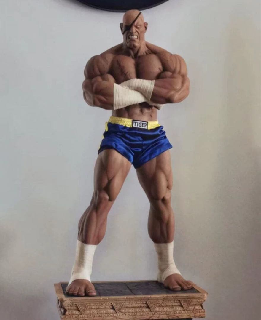 ストリートファイター PCS サガット 1/3 B スタチュー フィギュア