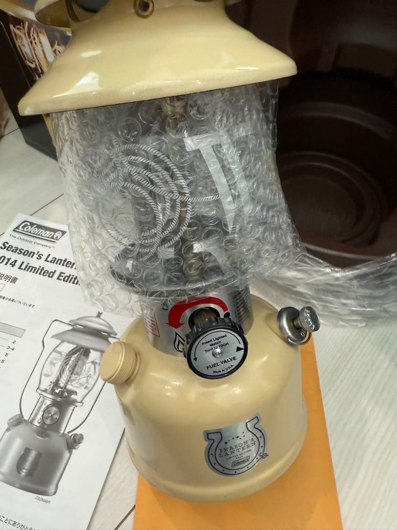 『新品未使用」コールマンシーズンズランタン 2014年　COW BOY