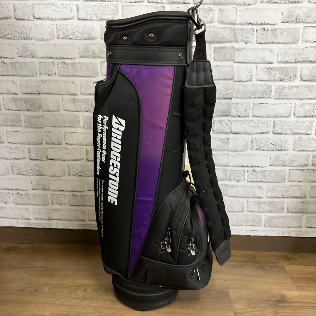 ブリヂストン キャディバッグ ゴルフバッグ BRIDGESTONE パープル
