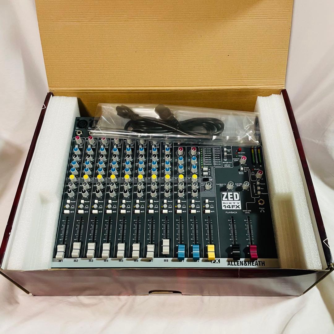 配信機器・PA機器・レコーディング機器 ALLEN&HEATH ZED60-14FX