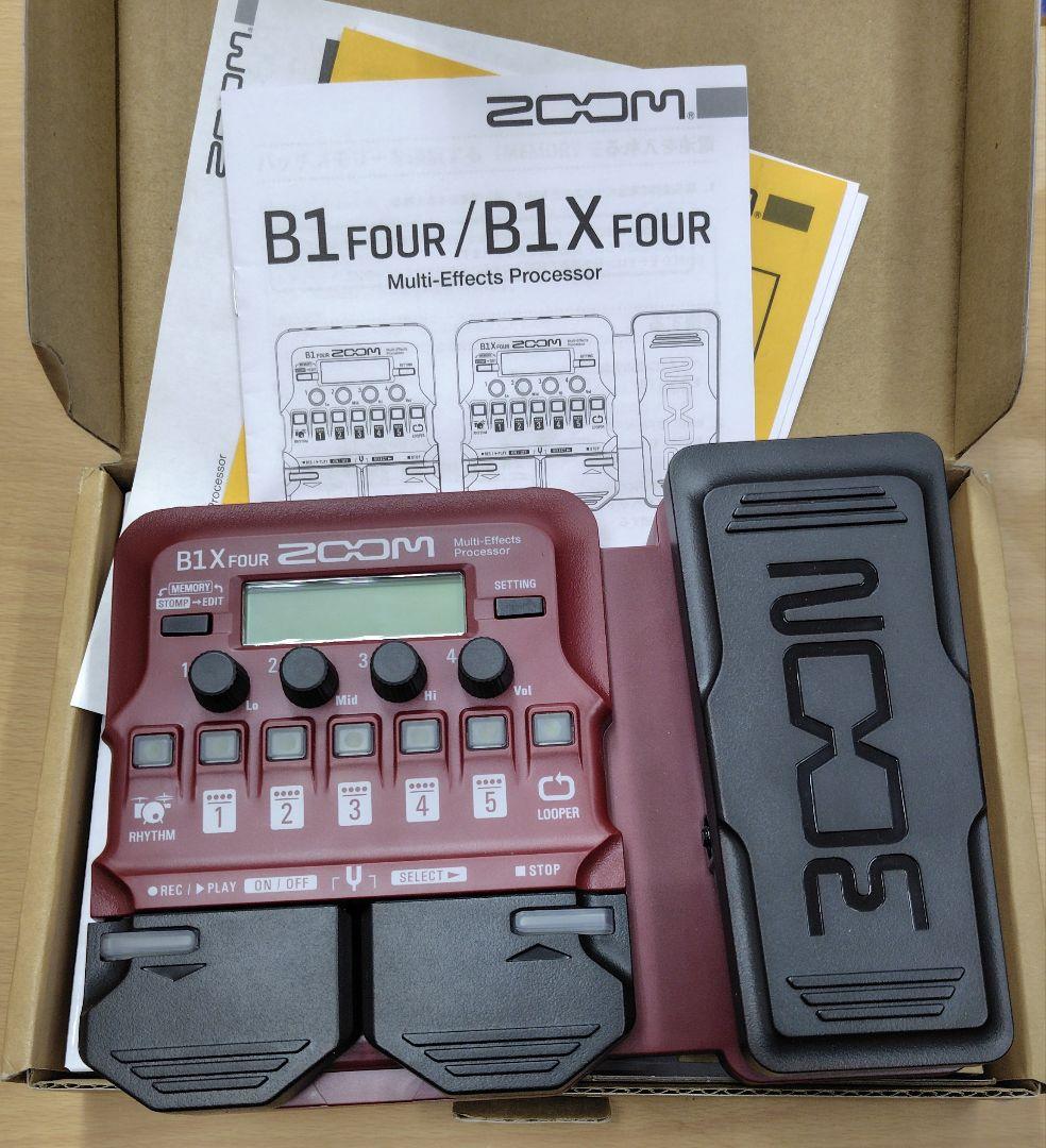 中古美品 ZOOM B1X FOUR マルチエフェクター