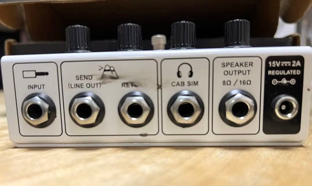 【ORANGE Terror Stamp】ストンプペダル アンプヘッド