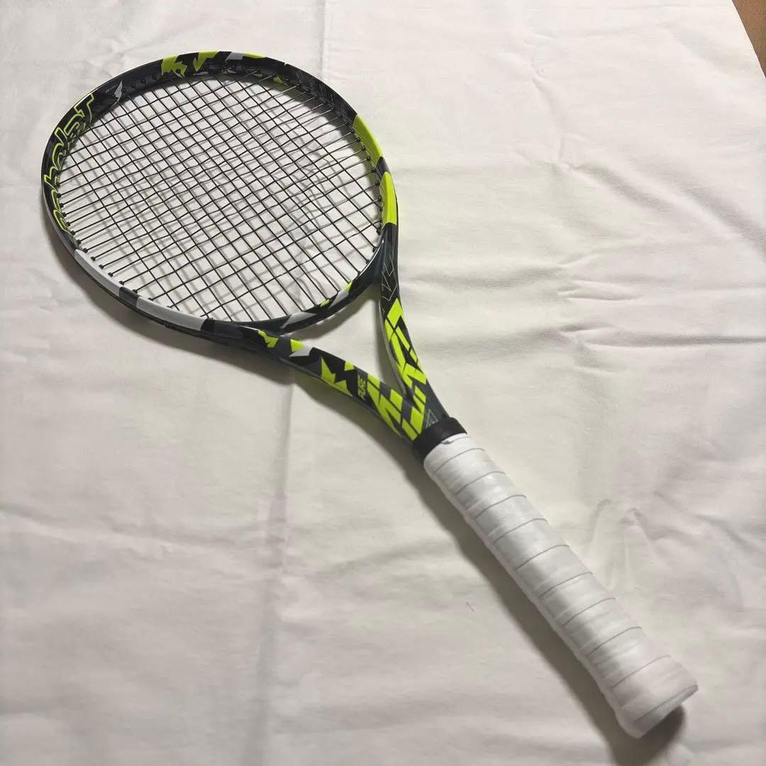 【美品】Babolat Pure Aero 100 G2 グリップテープ付き