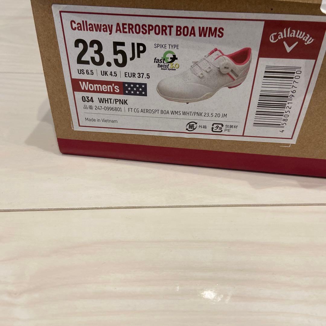 ゴルフ　キャロウェイ　レディースシューズ