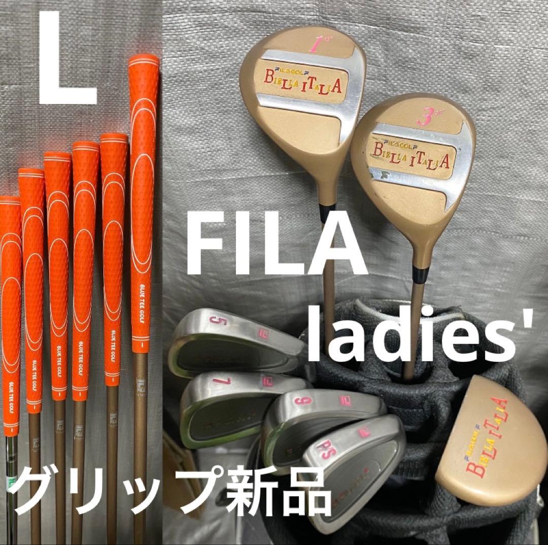 【FILA】レディース　ゴルフクラブセット　初心者　送料無料　グリップ新品