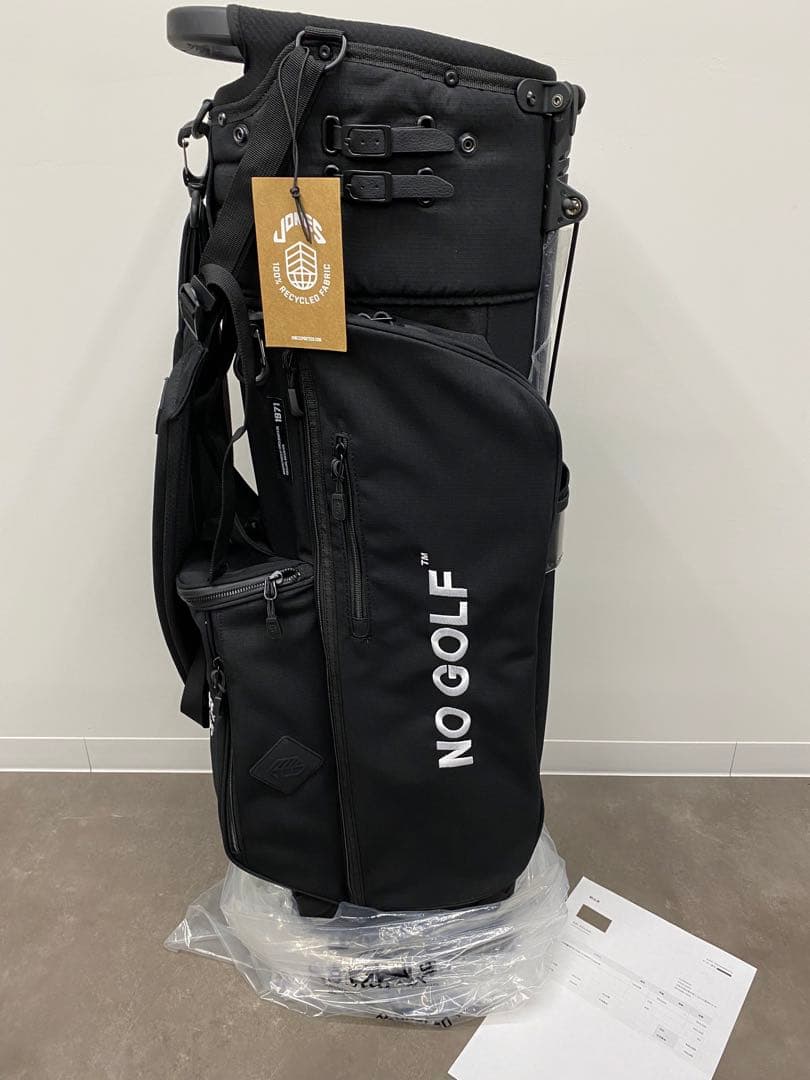 新品未使用　NO GOLF X Jones Trouper R キャディバック