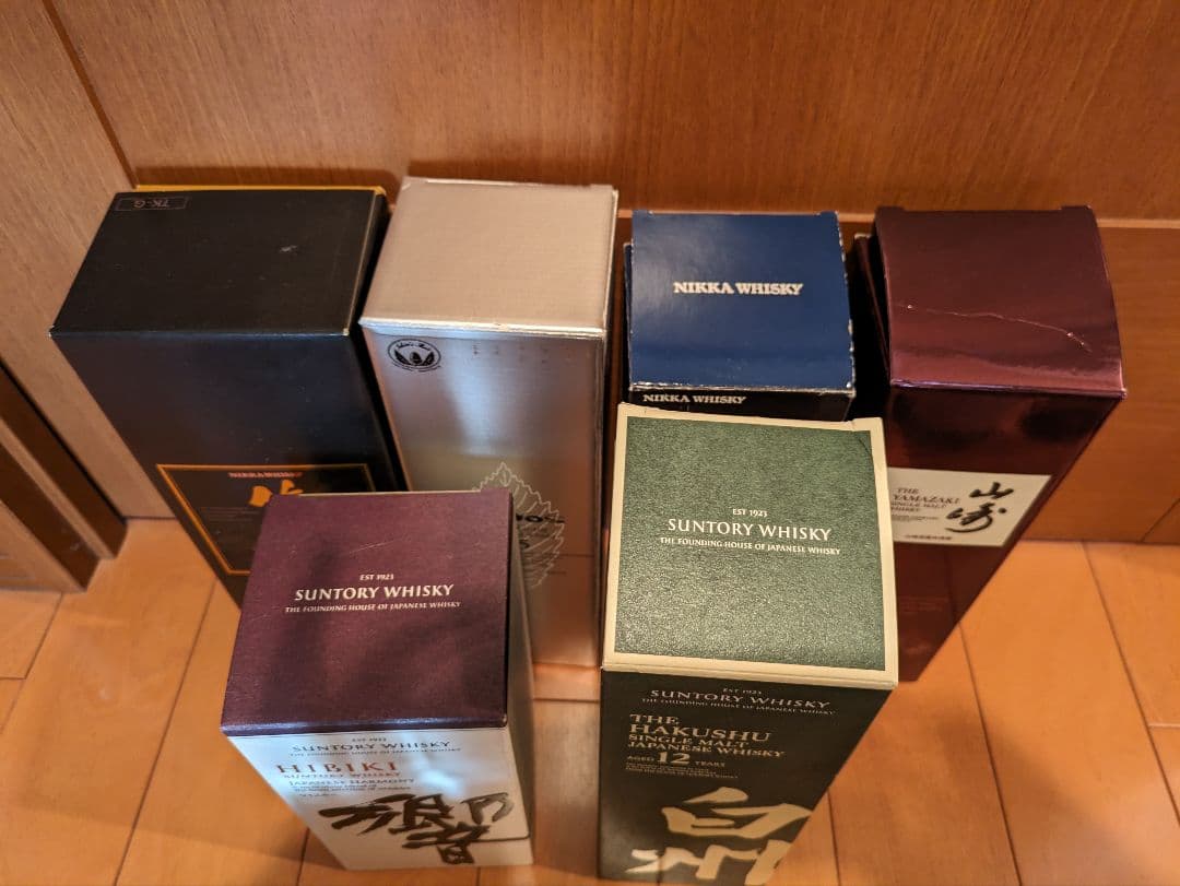 ウイスキー　空き瓶　10本　響17 竹鶴21 イチローズモルト505　等