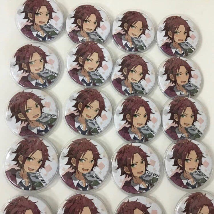 あんさんぶるスターズ　衣更真緒　トリックスター　衣更真緒　あんフェス限定缶バッジ