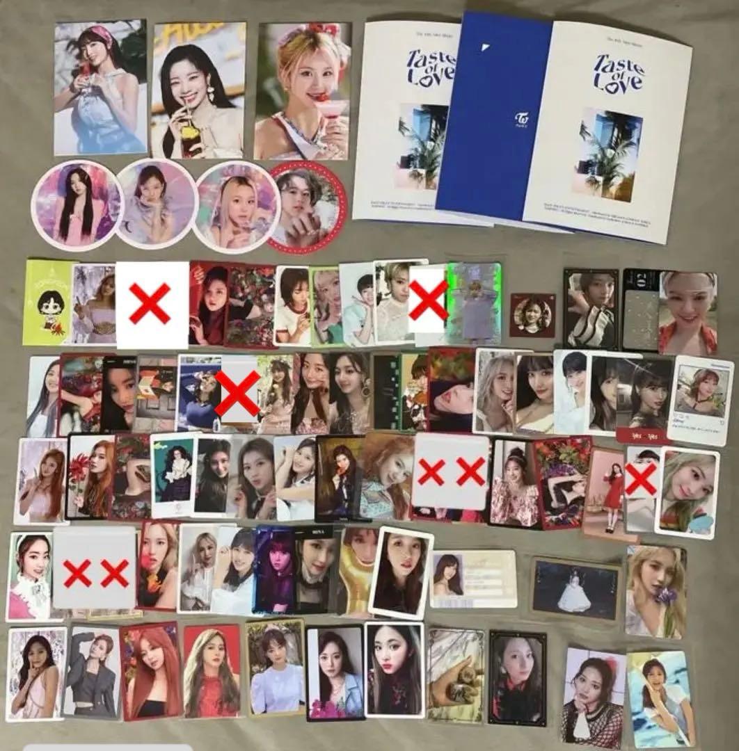 TWICE ALL フルコンプ monograph ホロ 枠 トゥワイス 韓国