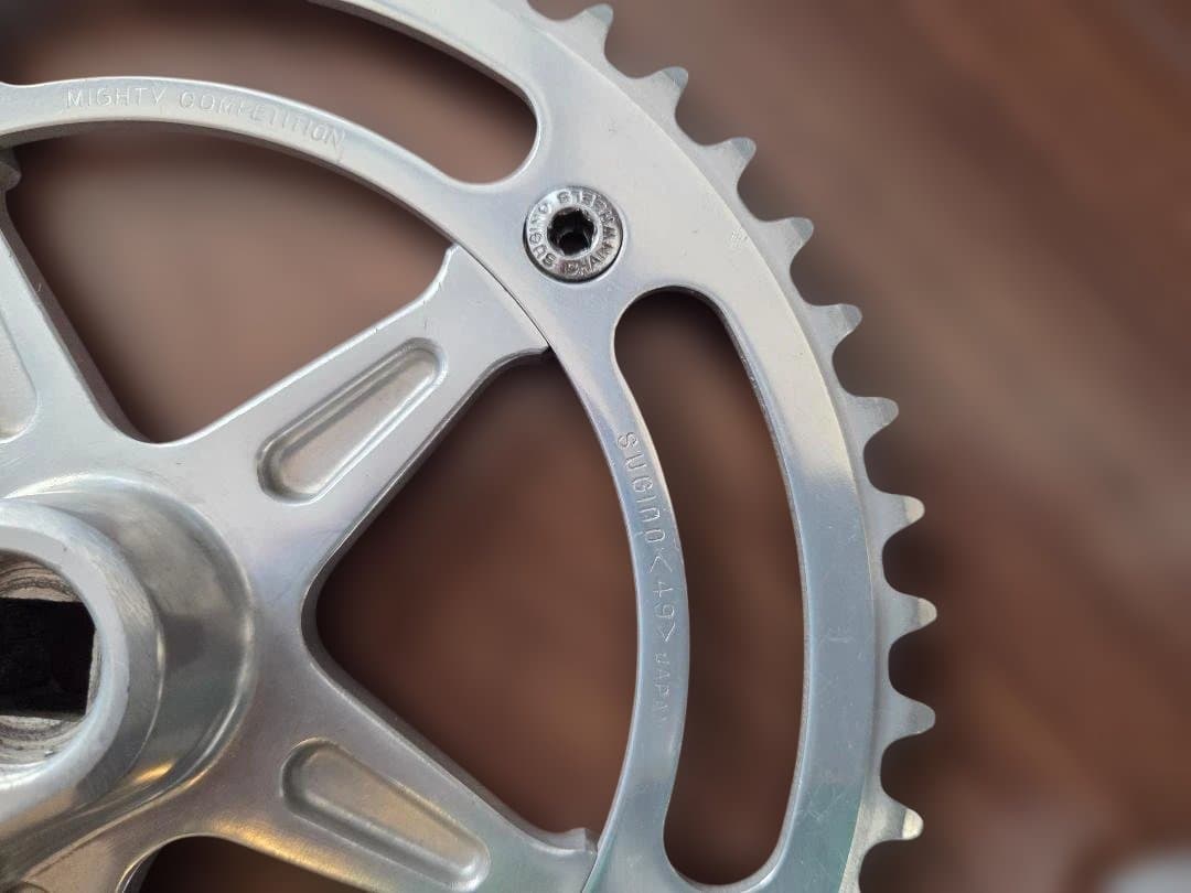 スギノ マイティ ピストクランク SUGINO MIGHTYシングル 競輪