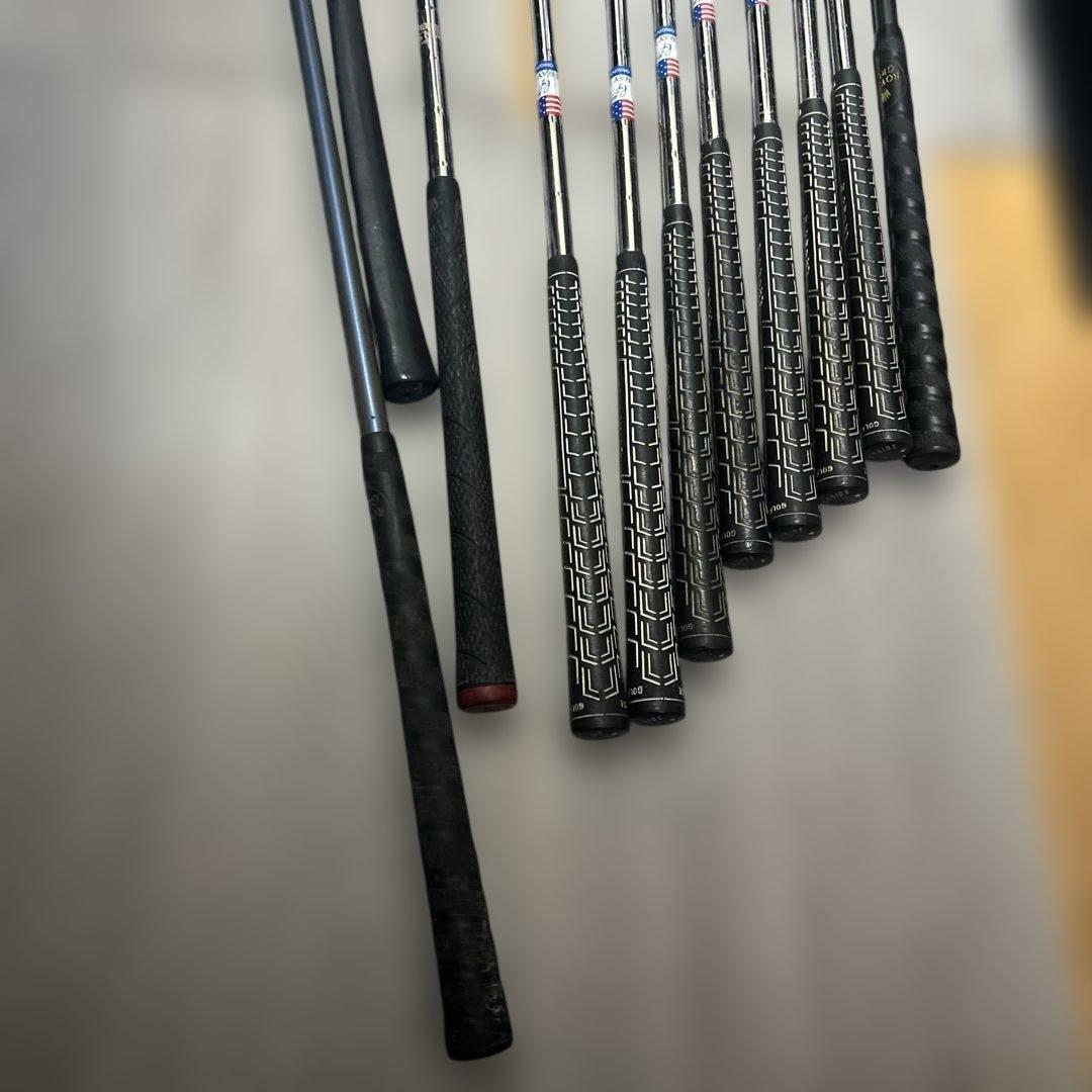 RAY FLOYDアイアン11本OPSTゴルフバッグセット