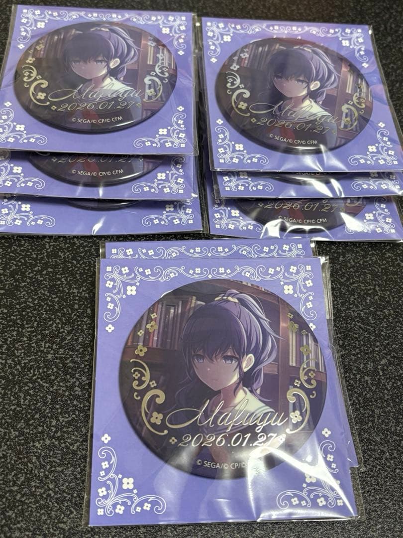 プロセカ　朝比奈まふゆ　はぴこれ　缶バッジA 8個