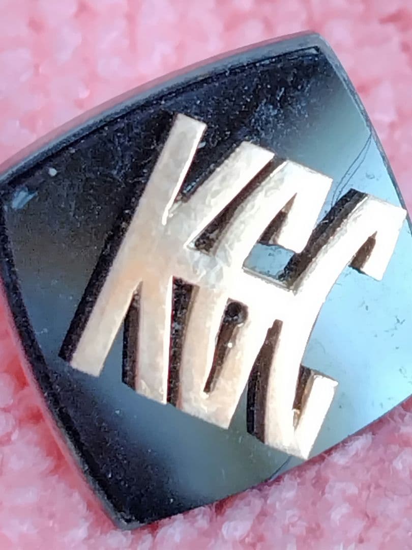 名門ゴルフクラブ タイタック ピン 古賀 福岡　K10 silver メンバー