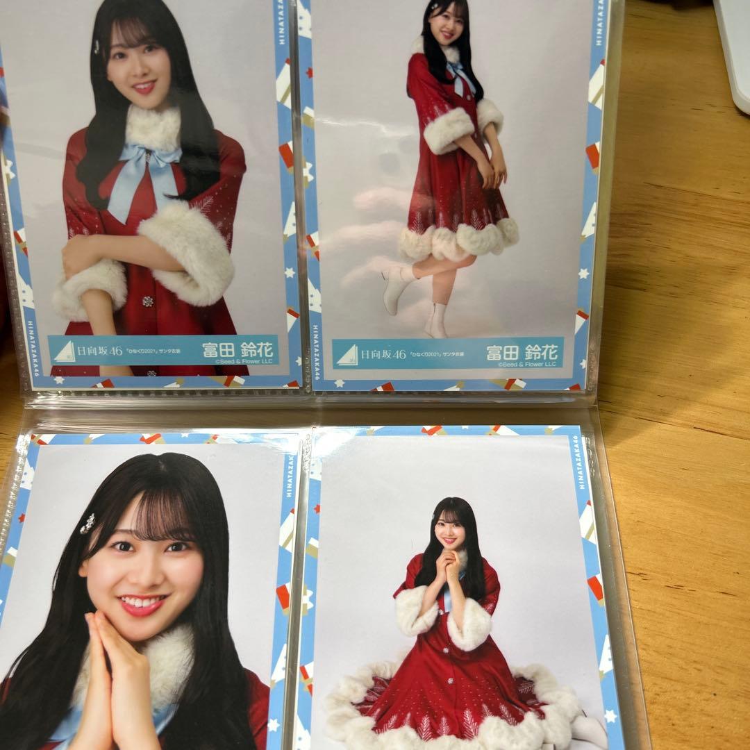 【引退品】日向坂46 富田鈴花 コンプ多数専用アルバム＋金村・藤嶌ヨリ