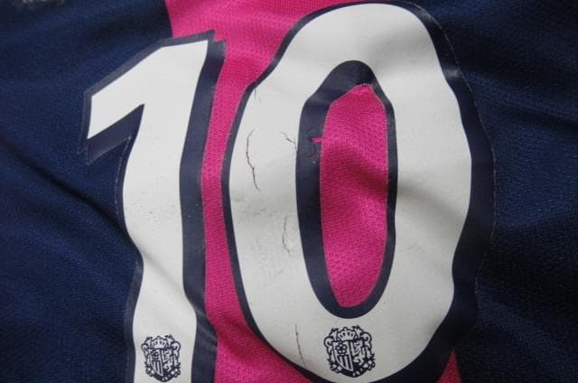 大久保嘉人セレッソ大阪ユニフォーム1999～03年10番時代ミズノ製　訳アリ状態