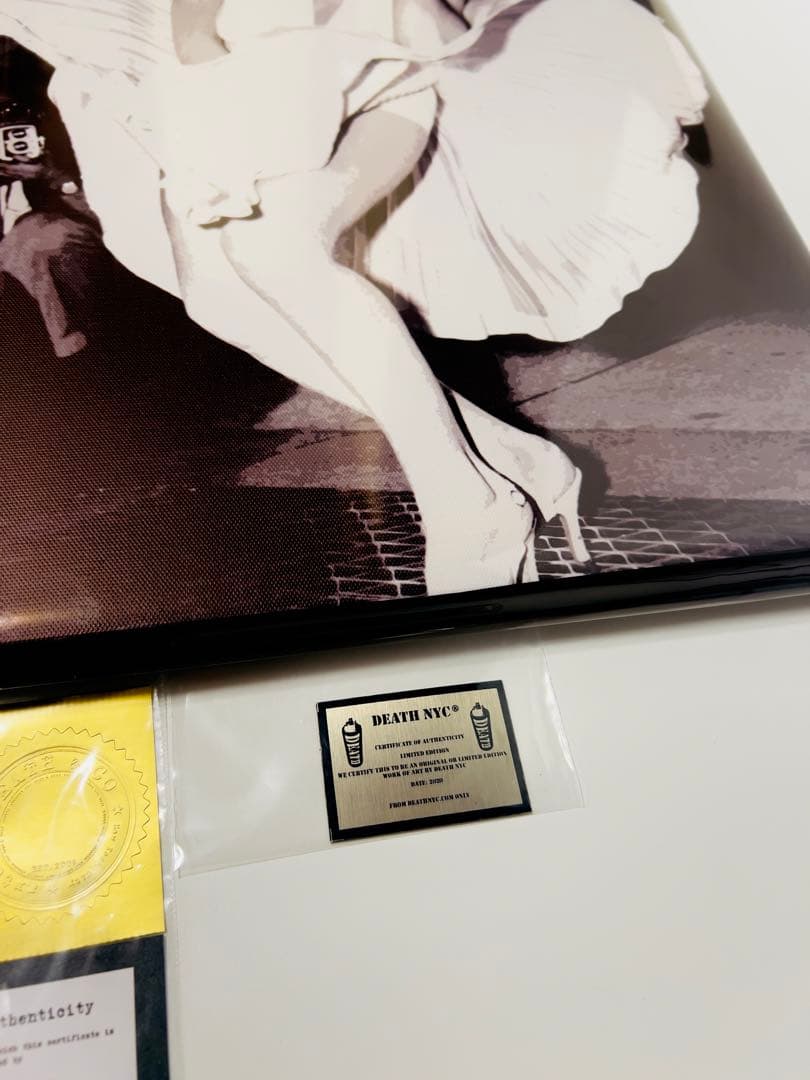 DEATH NYC キャンバスボードタイプ 【希少作品】