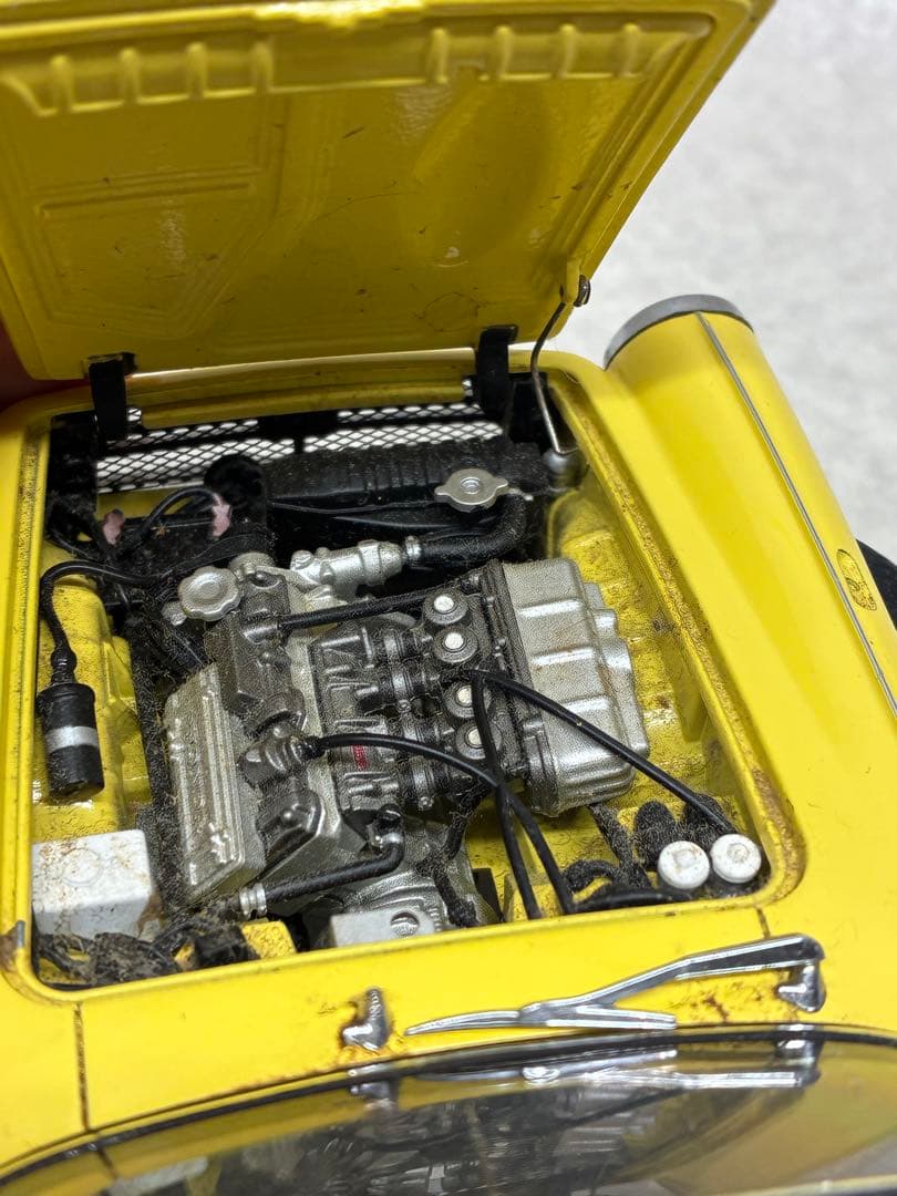 G2）1/18 AUTOart ホンダ S800 エスハチ ゴールデンイエロー