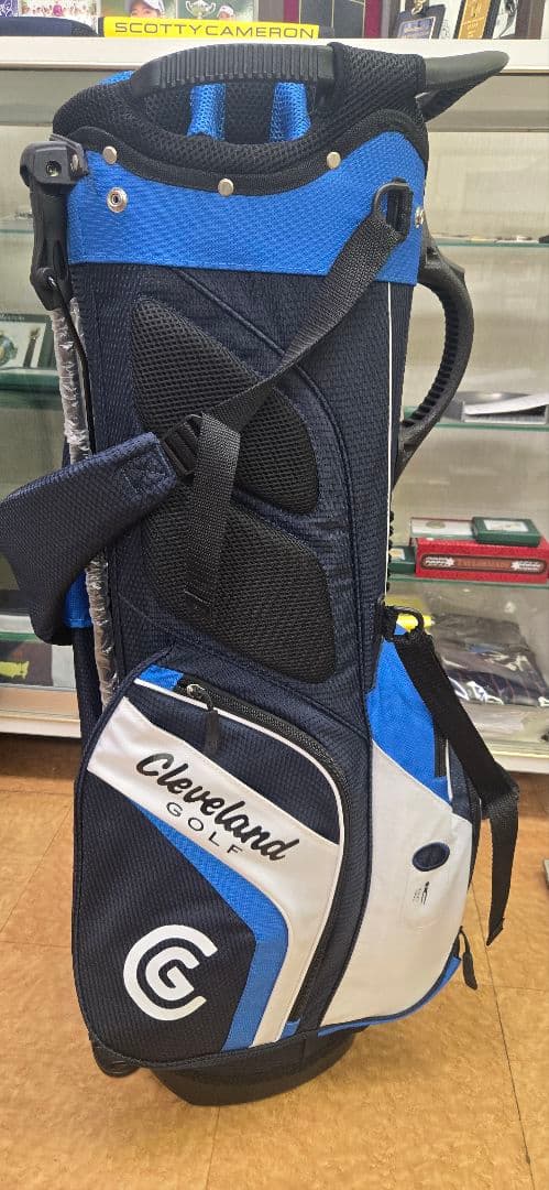 Cleveland Golf キャディバッグ 青黒白