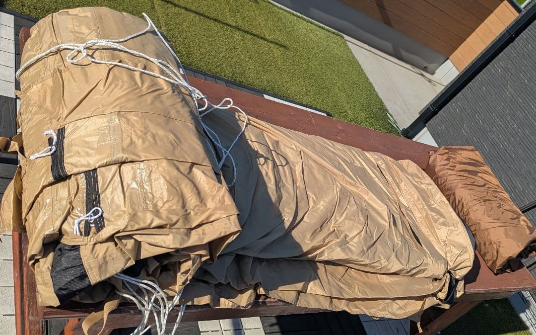 DOD カマボコテント3M（タン）