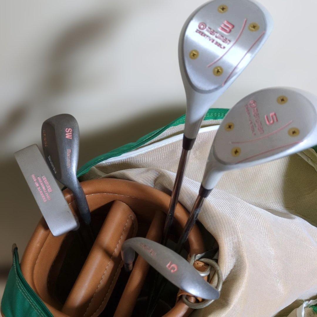 レディース ゴルフバッグ グリーン　↘