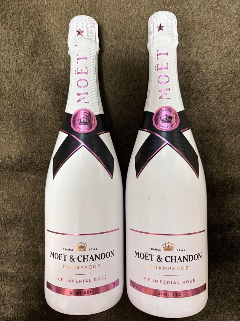 MOËT&CHANDON ICE IMPERIAL ROSÉ 750ml 2本