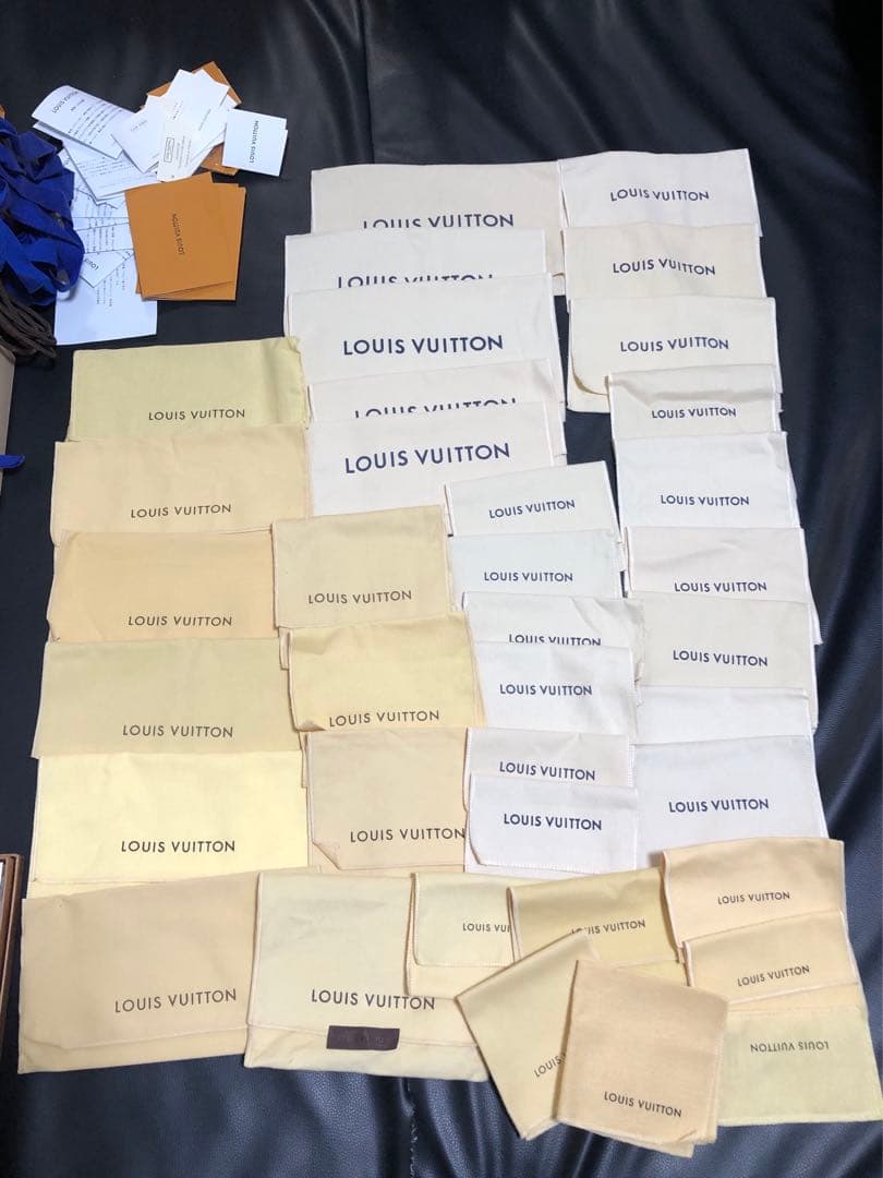 ルイヴィトン　財布箱　小物類箱　財布小物用保存袋　リボン等まとめ売り　限定箱有