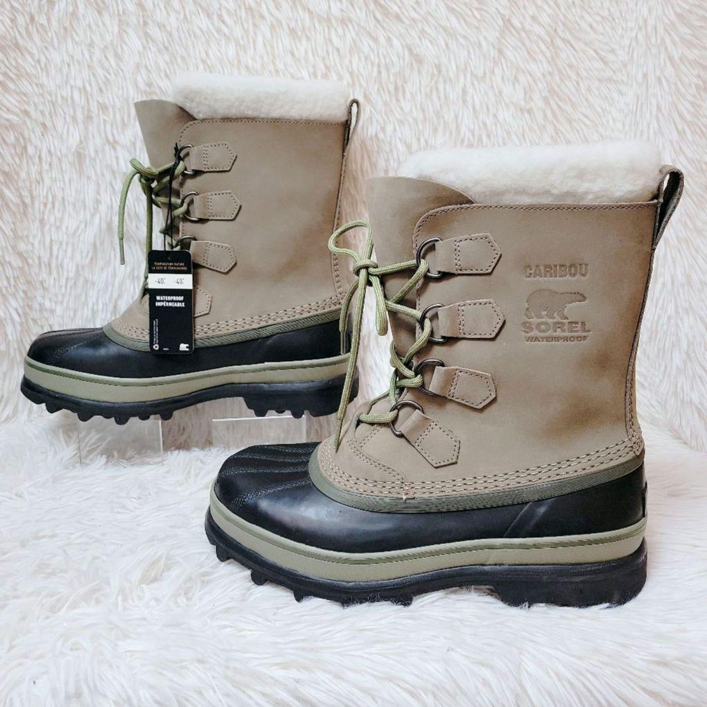未使用 タグ付✨SOREL/ソレル CARIBOU スノーブーツ 防水