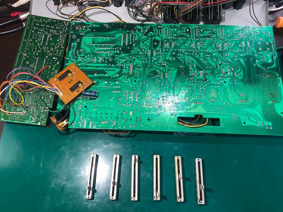 VESTAX ベスタクス　PMC15SL PMC-15SL フェーダーメンテ