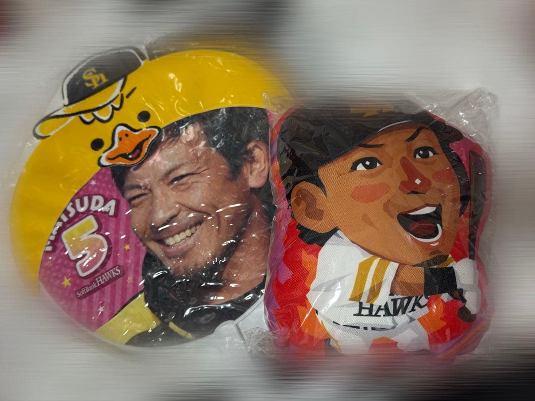 ソフトバンクホークス マジェスティック グランドコート 松田宣浩 クッション