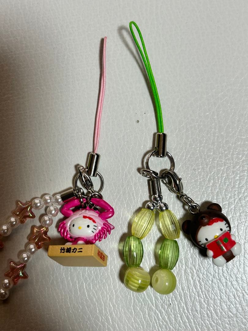 ご当地限定キティストラップ