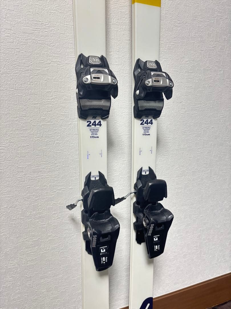 【美品】K2 244 173cm × MARKER SQUIRE