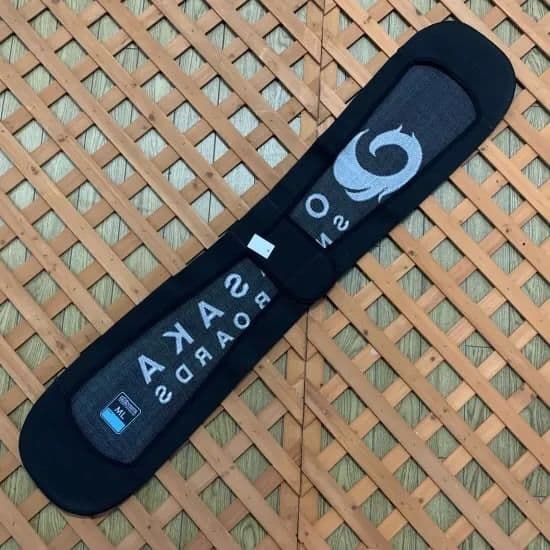 OGASAKA オガサカ【KNIT COVER】黒 ソールカバー 148-163