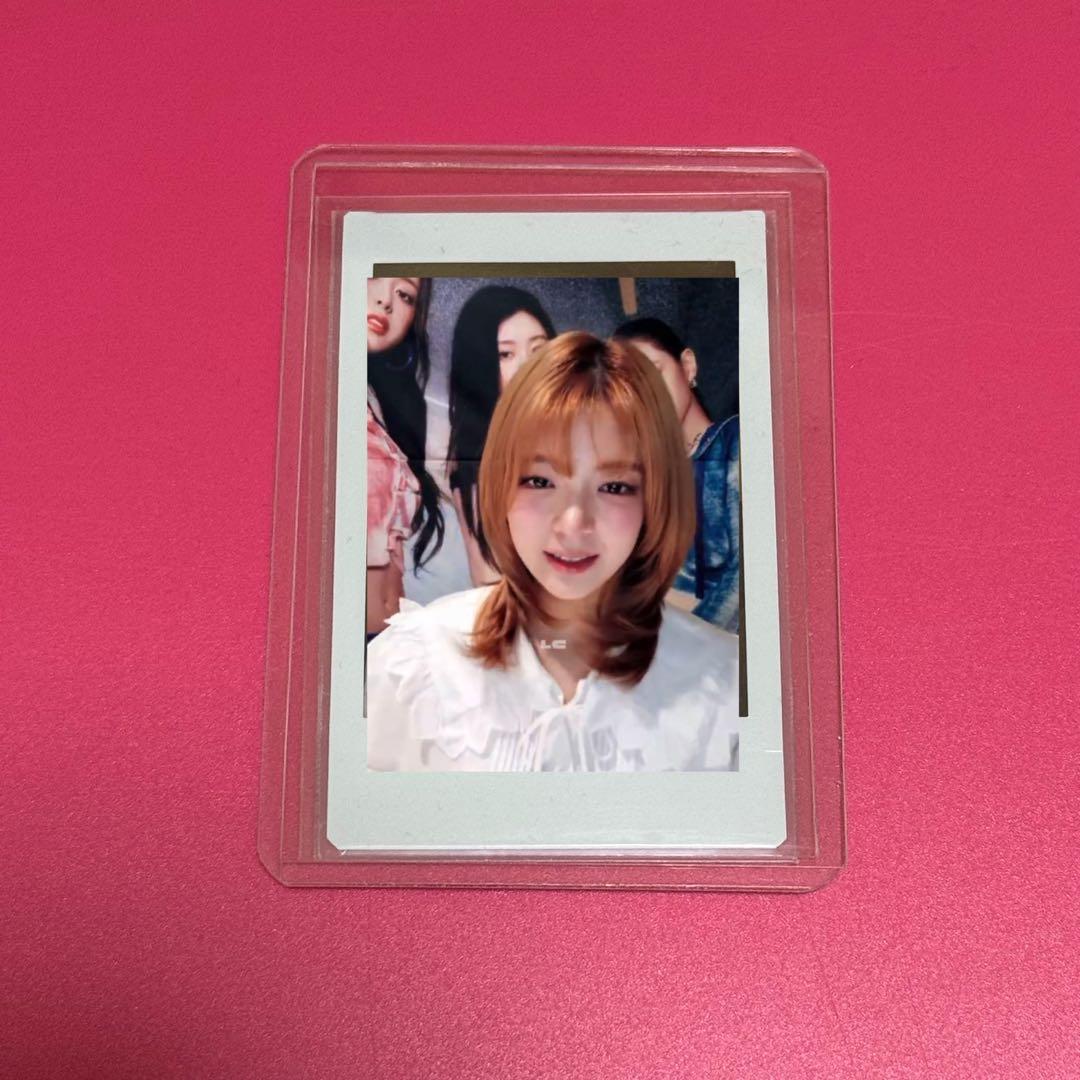 itzy GOLD リア 直筆サイン チェキ