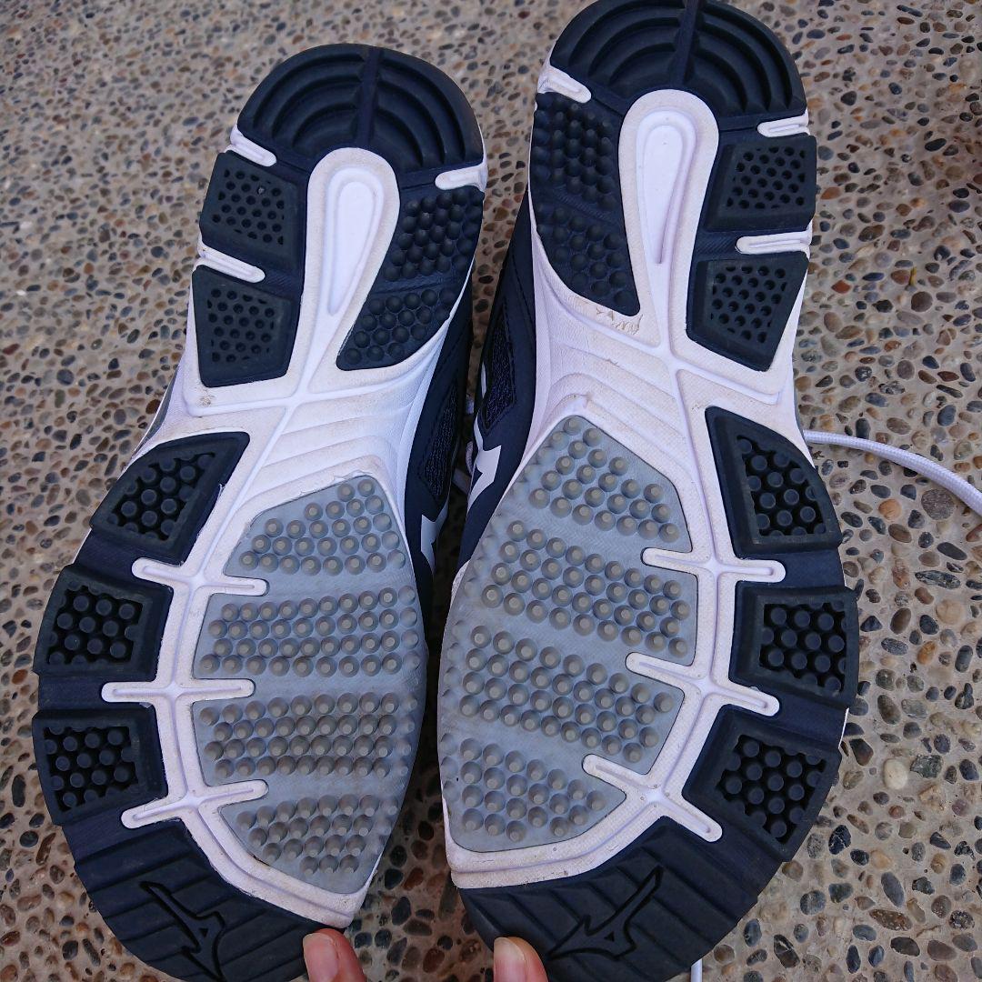 Mizuno Global Elite トレーニングシューズ ネイビー/ホワイト