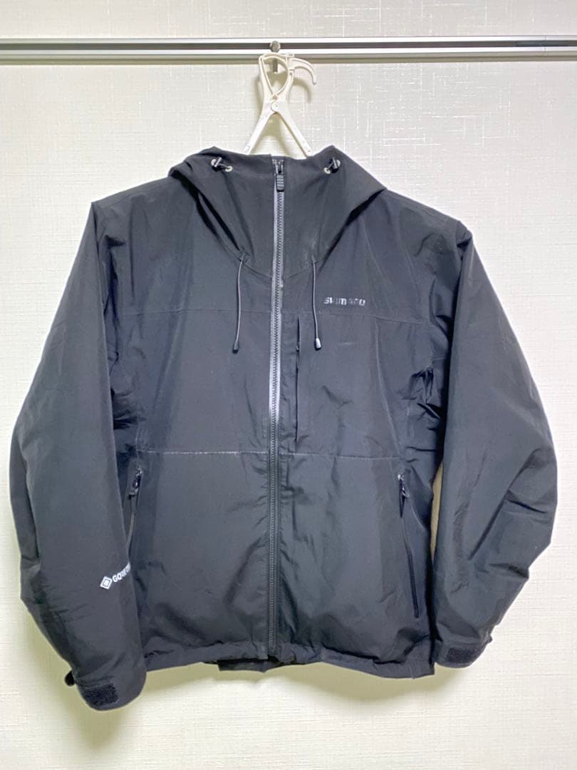 [シマノ] ゴアテックス ウォームレインジャケット ブラック M RB-01JU