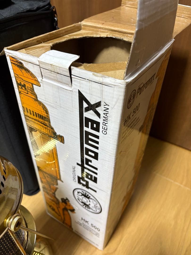 Petromax HK500 ランタン、リフレクター、収納ケース、カスタムあり
