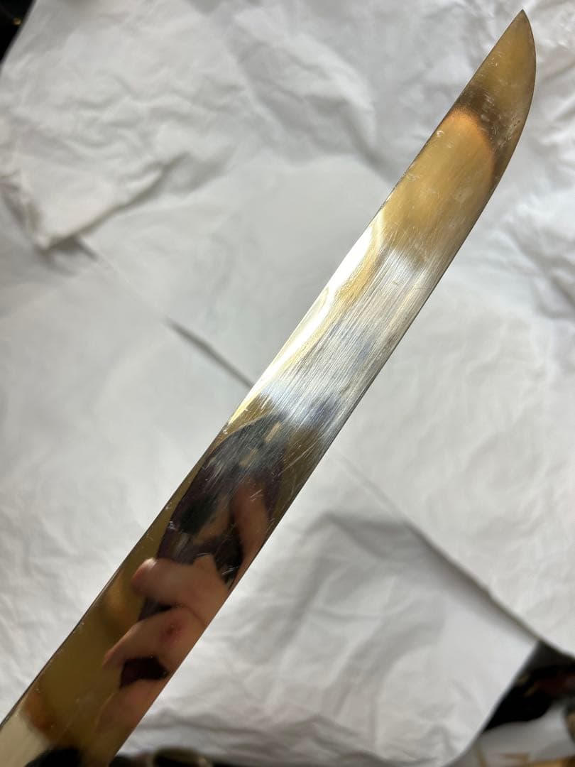 特大　指揮刀　サーベル　日本軍　模造刀　模擬刀　軍装品　短剣　全長112.5cm