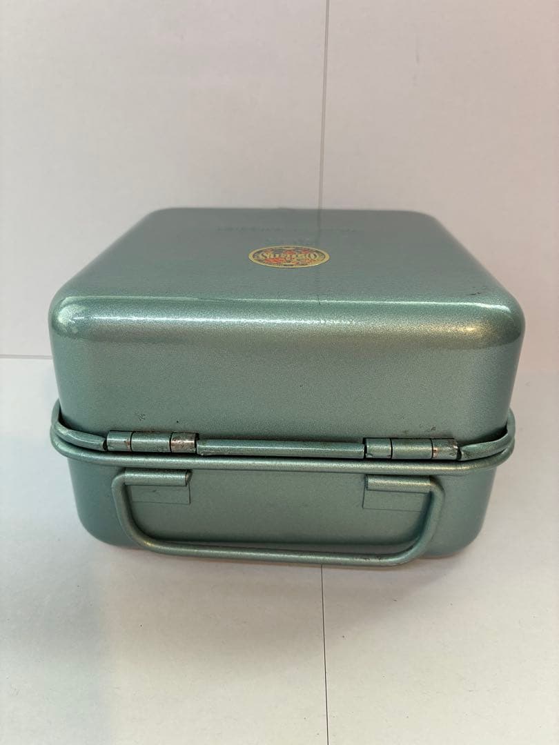 シングルバーナーコンロ ゴールド/グリーン