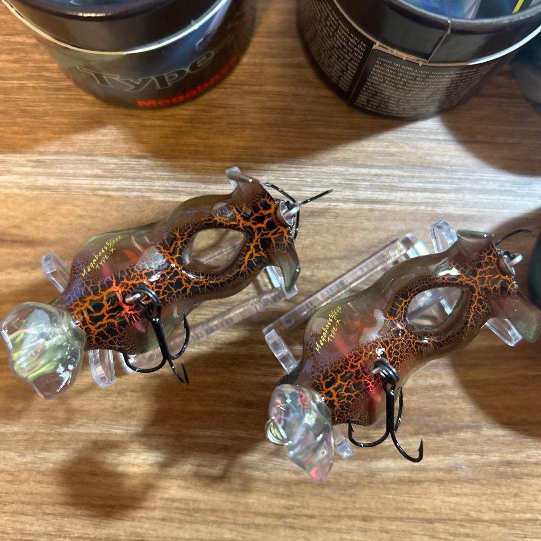 廃盤メガバスタイプX２個セット　ベルフロッグ