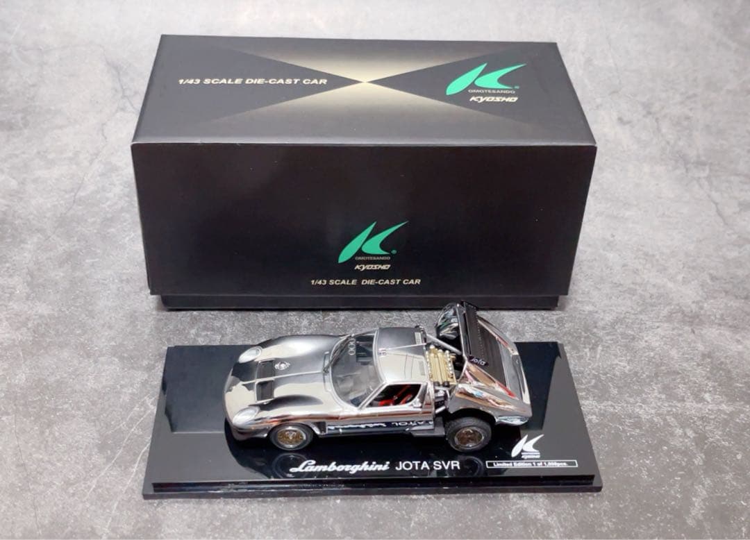 1/43 京商 KYOSHO ランボルギーニ JOTA SVR CHROME