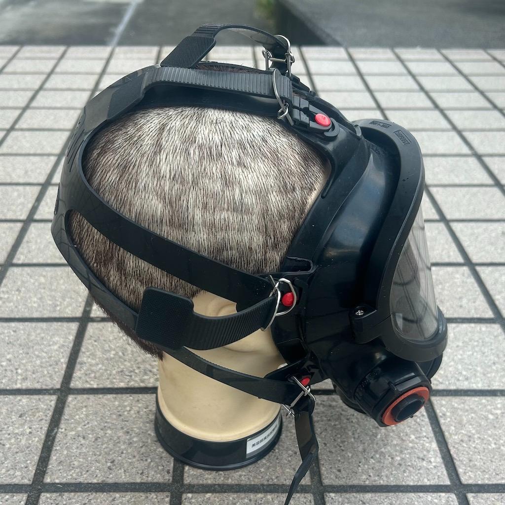米軍 呼吸保護マスク フルフェイス・レスピレーター 3M-7800S 黒　美品