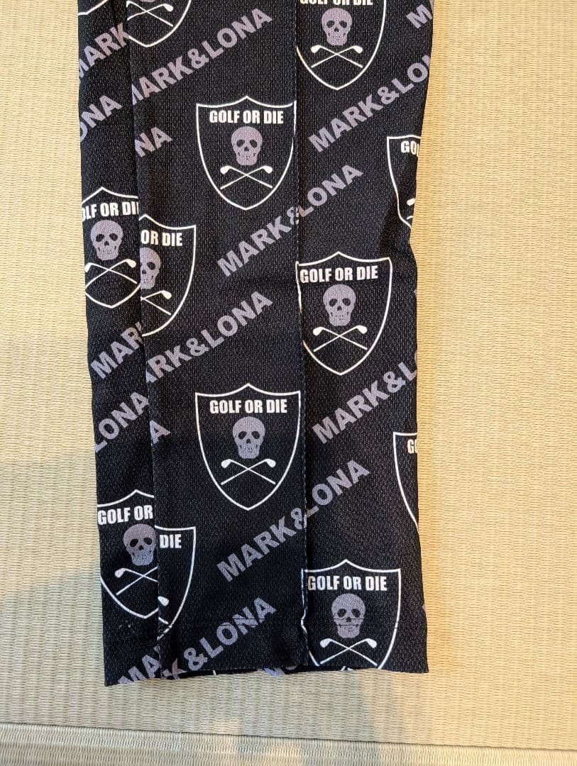 マークアンドロナ MARK&LONA ゴルフパンツ スカルデザイン